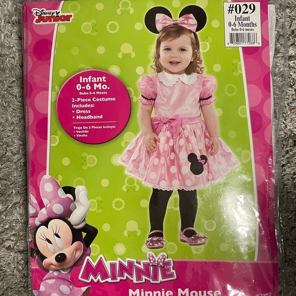 Disney Pink Minnie Mouse Costume for Kids - Picture 2 of 4